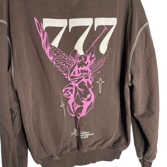 Cernucci Cherub Print Hoodie - Picture 7 of 9